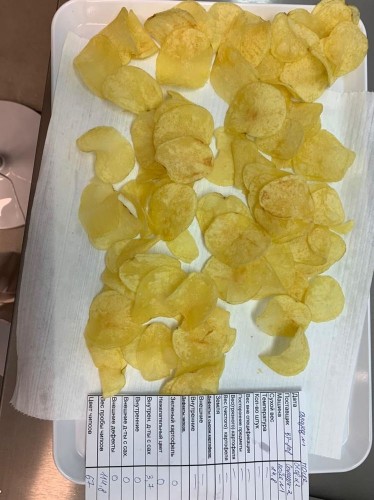 Чипсы с нашего картофеля